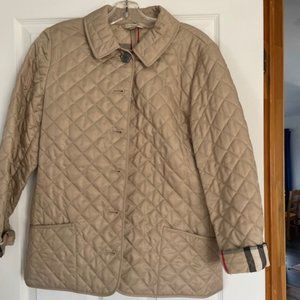 Ladies Burberry Diamond quilted jacket